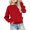 Red, variant on Boys Girls Sweatshirts Kids Casual Crewneck Long Sleeve Pullover Tops Slouchy Soft Children's Fall Winter Clothes 4-12 Years