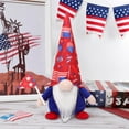 thumbnail image 6 of Twfbrm 4th of July Decorations Memorial Day Patriotic Plush Gnomes for Home Fourth of July Dolls for Office, Indoor Red White Blue Gnome Figurines Decor for Independence Day, 6 of 6