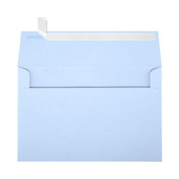 Luxpaper A9 Invitation Envelope, (5 3/4 X 8 3/4), Baby Blue, 50/Pack