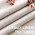 thumbnail image 4 of Cortinas H.VERSAILTEX Blackout 100% lino, 183 x 183 cm, 2 paneles, 4 of 7
