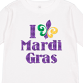 thumbnail image 4 of Inktastic I Love Mardi Gras Boys or Girls Long Sleeve Toddler T-Shirt, 4 of 5
