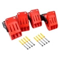thumbnail image 4 of 4 Pieces Car Mat Cleaning Clip Easy Cleaning Spring Clamp Wall Mount for Carpet Auto Floor Mats, 4 of 10
