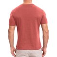 thumbnail image 4 of pstuiky camisetas de manga corta para hombre, Camisa casual de manga corta para hombre, estilo bolos vintage, estilo playero cubano, con botones, para verano camisetas de hombre m, 4 of 6
