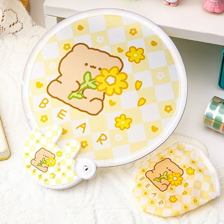 

SUZY Rolling Fan Decorative Cool Down Fashionable Sturdy Bendable Cooling Fan