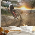 thumbnail image 3 of LALILO 4 Pcs Storm Summer Tapestry Man Wall Hanging for Living Room Tablecloth Dorm 80"x60", 3 of 6