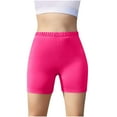 thumbnail image 5 of ATOGUTA 5-14 Years 5 Pack Girls Bike Shorts Cartwheel Bike Kids Biker Under Dress Dance Shorts Girls Clothes Pink, 5 of 5