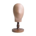 thumbnail image 4 of EHJRE Mannequin Head Hat Holder Multifunctional Styling Display Display Head Stand for Glasses Headdress Headphone Hats Brown, 4 of 8