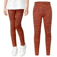 thumbnail image 2 of Akiihool Teen Girl Pants Girls Stretch Cargo Pants for Kids Loose Street Hop Dance (Orange,6-7 Years), 2 of 3