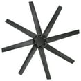 thumbnail image 5 of WAC Lighting Roboto XL Indoor Outdoor 8-Blade Smart Ceiling Fan 70in with Remote Control - 70 Matte Black, 5 of 5