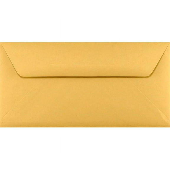 LUXPaper #16 Bankers Flap Envelopes, 6 x 12, Brown Kraft, 250/Pack