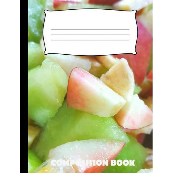 Composition Book: Cantalope Composition Notebook Wide Ruled (Paperback)