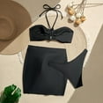 thumbnail image 3 of Coco&Chic 3 Piece Women's Retro High Waisted Bikini Set with Cover Up Beach Wrap Skirt, 3 of 10