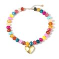 thumbnail image 1 of Collier Coloré à Grosses Perles pour Femmes, Perles en Résine, Collier Court, Style Bohème, Ras-du-Cou à Grosses Perles pour l'Été, Plage, Vacances, Party, Vacances, 1 of 8