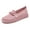 Pink, variant on Avamo Womens Casual Shoes Slip On Loafers Classic Flats Breathable Boat Shoe Work White 5.5