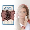 thumbnail image 4 of Rizador Flexible Sin Calor, Rizador de Pelo Largo Y Mediano, Banda para Dormir, Diadema DIY, Rizador de Pelo para Mujeres, Rizadores de Pelo Perezosos - Café Sunnimix Barras de curling, 4 of 7