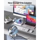 thumbnail image 3 of SooPii Premium 6-Port USB Charging Station Organizer for Multiple Devices, 6 Short Charging Cables and One Upgraded i-Watch Charger Holder Included, for Phones, Tablets, and Other Electronics, White, 3 of 5
