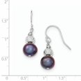 thumbnail image 2 of Sterling Silver Peacock FWCultured Pearl Drop Earrings QE9345, 2 of 2