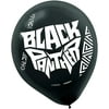 Black Panther Balloons, 6-Count
