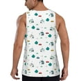 thumbnail image 3 of Gaeub Cartoon House Car Men's Athletic Tank Top, Workout Sleeveless Shirts, Running Tank Tops for Gym, Running, Training - X-Large, 3 of 9