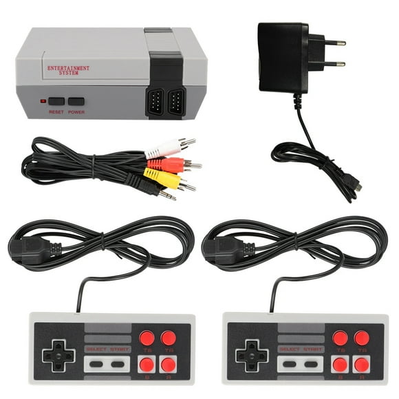 ZOUSSIQI Mini Classic Retro Wired Game Host Console TV with 2 Gamepad Controllers For NES EL225#47767