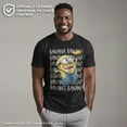 thumbnail image 2 of Men's Despicable Me Minions Banana Repeat Graphic Tee Black 5X Large, 2 of 9