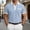Sky Blue, variant on Mens Polo Shirts Summer Solid Casual Short Sleeve Waffle Collared Polo Sky Blue Shirts for Men Size 3XL