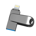 thumbnail image 1 of Unidad flash USB universal de 64 GB, 32 GB y 128 GB, unidad flash OTG de metal para regalo al por mayor para iPhone, disco U, unidad flash para computadora, 1 of 4