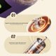 thumbnail image 4 of Juice USB Powered 550ml Leakproof Cup 3 Speed Design For Home Travel Camping Fitness Enthusiasts White, 4 of 4