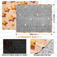 thumbnail image 3 of Stereoscopic Stars Camping Blankets Bed Throws and Cozy Travel Blanket Fluorescence 70x55in Double Sided, 3 of 8