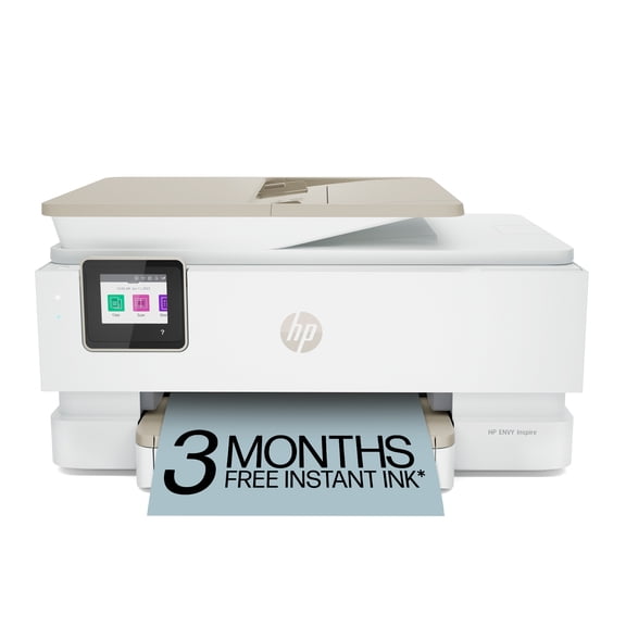 HP Envy Inspire 7955e Wireless All-in-One Color Photo Inkjet Printer, 3 months FREE Instant Ink