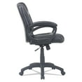 thumbnail image 3 of Alera CC Series Executive Mid-Back Leather Chair, Black, 3 of 4