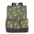 thumbnail image 1 of Easygdp Birds Wild Ducks Mochila de Cuero para Mujeres, Bolso de Hombro, Bolsos de Mano de Moda para Trabajo y Viajes, 1 of 4