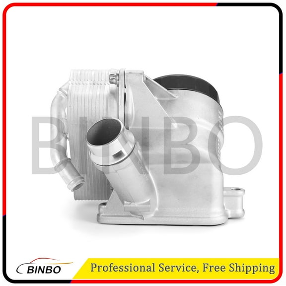 11428642289 11428683206  Engine Oil Filter Housing with Oil Cooler