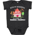 thumbnail image 3 of Inktastic Book My Reservation I'm Going to Grandma and Grandpa's Boys or Girls Baby Bodysuit, 3 of 5