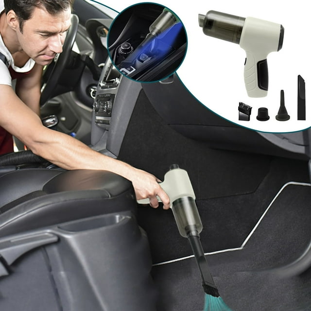 TIMIFIS Essential Oil Diffuser Portable Car Vacuum Cleaner High Power Mini Wireless Handheld Car Vacuum Cleaner Rechargeable Hand Vacuum Easy to Clean Car Interior Desktop Sofa Keyboard