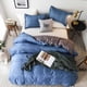thumbnail image 4 of Juegos de cubrecama y colcha Juego de regalo de tres piezas para cama Textil para el hogar Lijado Juego de tres piezas liso Juegos de cama lavables a máquina La ropa de cama, 4 of 8