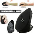 thumbnail image 4 of Ergonomic Vertical Mouse 2.4G Wireless Computer Gaming Mouse USB Mice Q2E1, 4 of 8