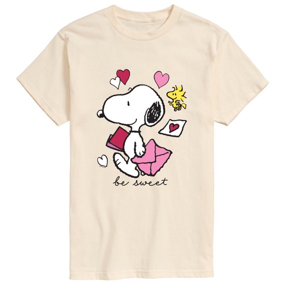 Peanuts - Snoopy Valentines Be Sweet Short Sleeve Graphic T-Shirt