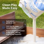 Sandpiper Play Sand for Kids, 25 Lbs Silica Sand for Sandbox, Crafts & Sensory, 4 Pack