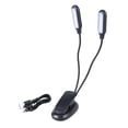 thumbnail image 6 of USB Charging LED Clip Lamp Reading Light Study Lamp with Two neck 10 Brightness Beads for Books Camping Flexible, 6 of 8