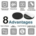 thumbnail image 5 of Furniture Pads, Adhesive Felt Pads 30mm Diameter 3mm Thick Round Black 16Pcs, 5 of 6