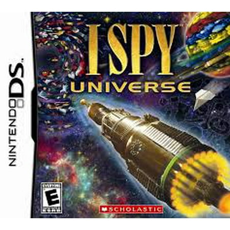 iSpy Universe- Nintendo DS (Used) Used video game in very good condition. Comes with case  artwork and cartridge. Case  artwork and cartridge may have some wear as it is a used item. Game has been tested to ensure it works.