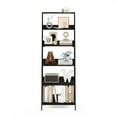 thumbnail image 6 of Furinno Ladder Bookcase Display Shelf in 6-Tier in Espresso, 6 of 6
