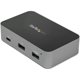 thumbnail image 1 of Hub USB C 3 Puertos StarTech.com Negro con Adaptador Ethernet y Carga Rápida, 1 of 4