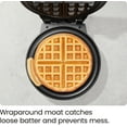 thumbnail image 4 of Chefman Anti-Overflow Belgian Waffle Maker, Shade Selector, Non-Stick, Black, 4 of 11