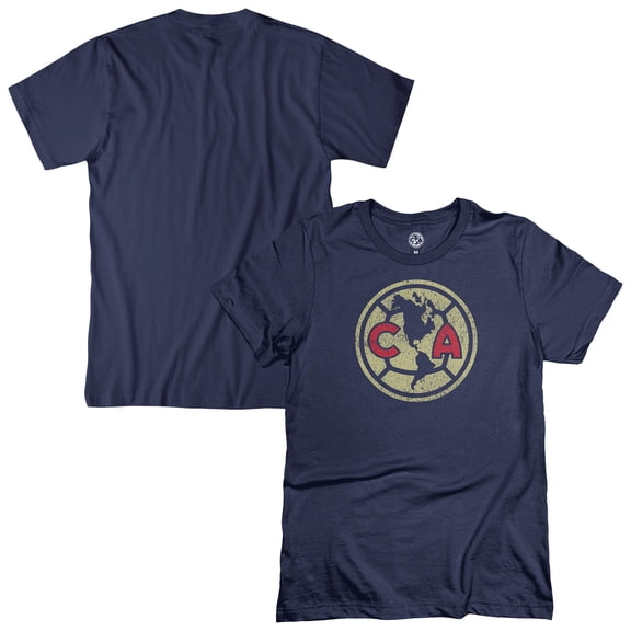 Men's 1863FC Navy Club America Color Badge T-Shirt