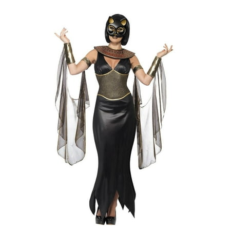 Adult size Bastet the Cat Goddess Costume with Mask - size Large