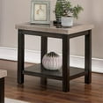 thumbnail image 5 of Furniture of America Oglin Transitional Wood 2-Piece Coffee Table Set in Walnut, 5 of 6