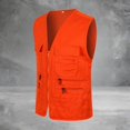 thumbnail image 1 of Gilet de Travail Unisexe avec Poches pour Usage Quotidien Décontracté avec Poches de Rangement et Design Uni Léger Sans Manches pour Printemps et Automne, 1 of 4