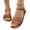 Brown_002, variant on Domuza Women'S Fashion Casual Round Toe Flat Sandals With Woven Design Comfortable Brown 7.5(EU-39)